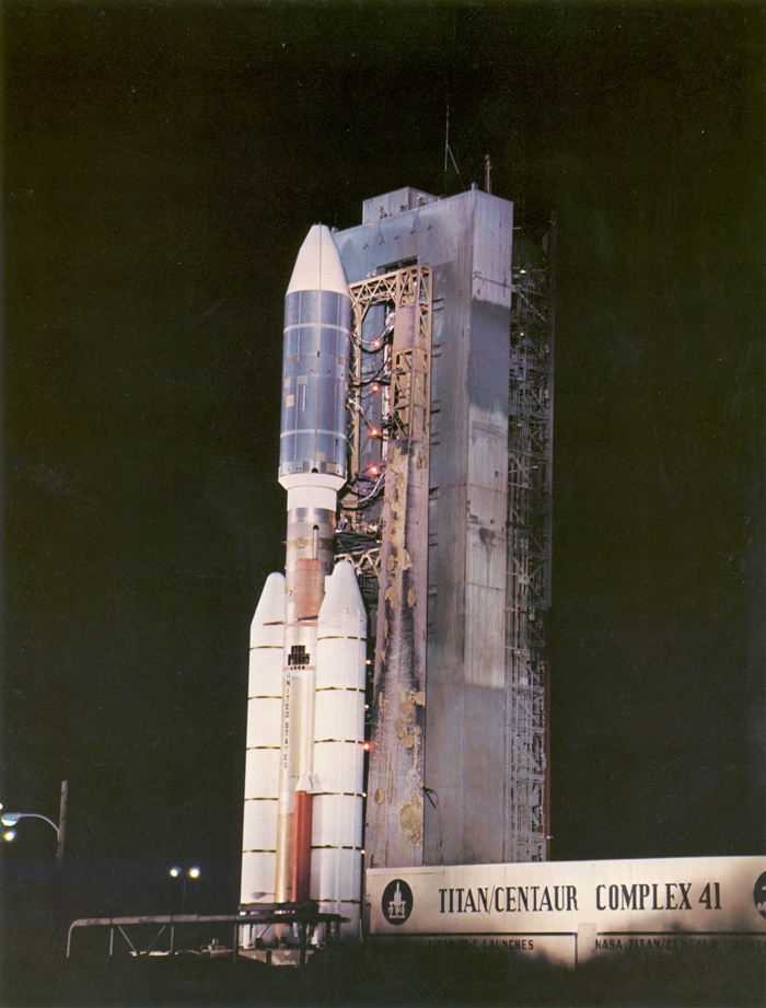 Space History Photo: Voyager 2 Launch